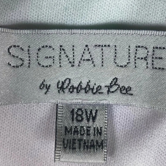 Signature by Robbie Lee Watercolor Sundress Sleeveless,Pockets Size 18W 2X - Picture 2 of 4